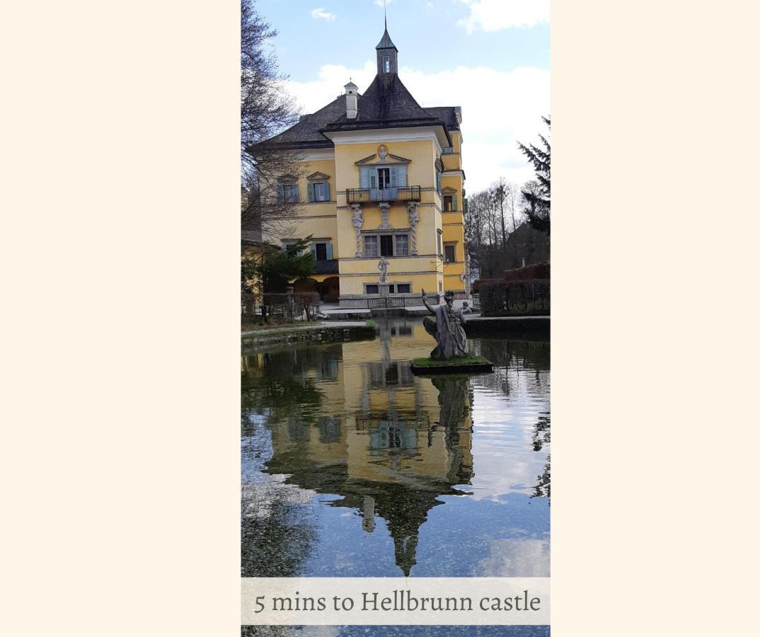 Apartment Valerie in der Villa Mühlei bei Salzburg Anif Exterior foto